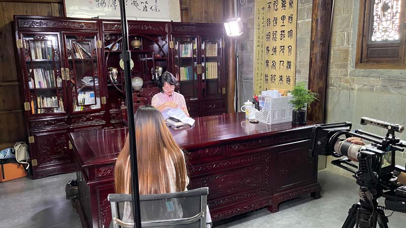 央视崛起中国采访及领导指导工作走访